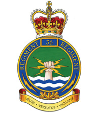 36 Signal Regiment Badge