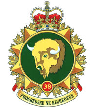 38 Canadian Brigade Group Badge