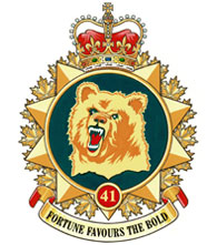 41 Canadian Brigade Group Badge
